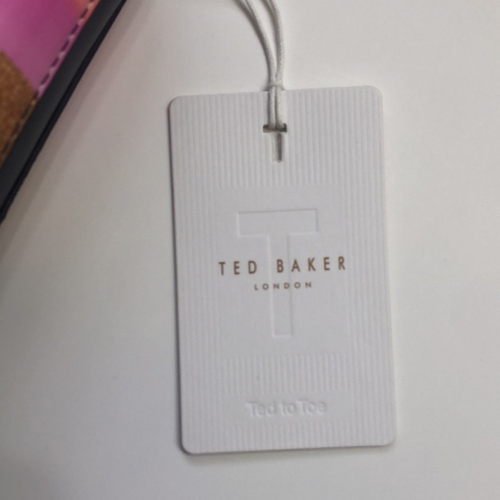 NWT Ted Baker Orchid Mosaic Stripe Mini Xbody Bag - Picture 8 of 9